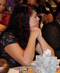 Lynn at Speak & Write 2013.